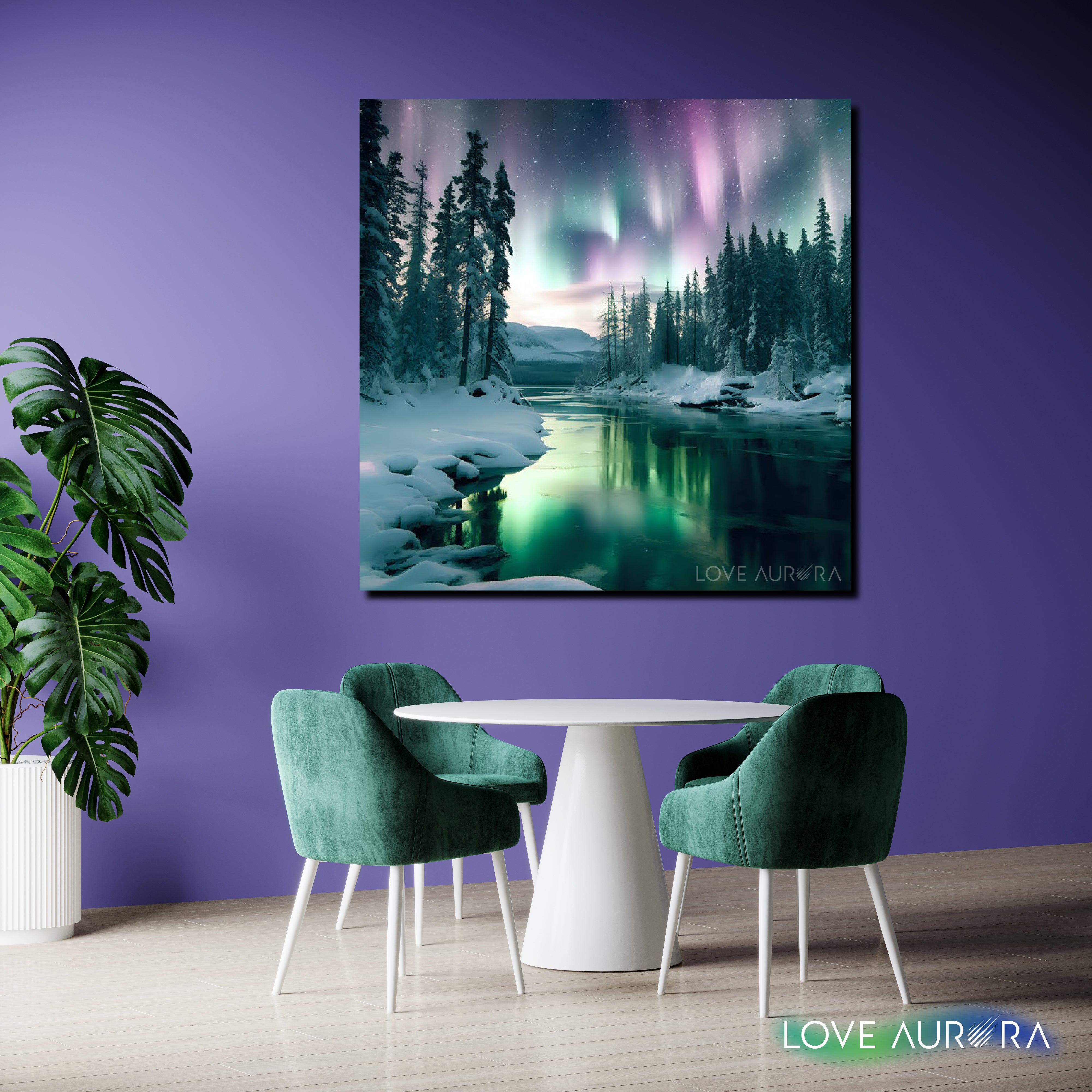 LoveMyAurora®  Glow in the dark painting (Tree of Life)