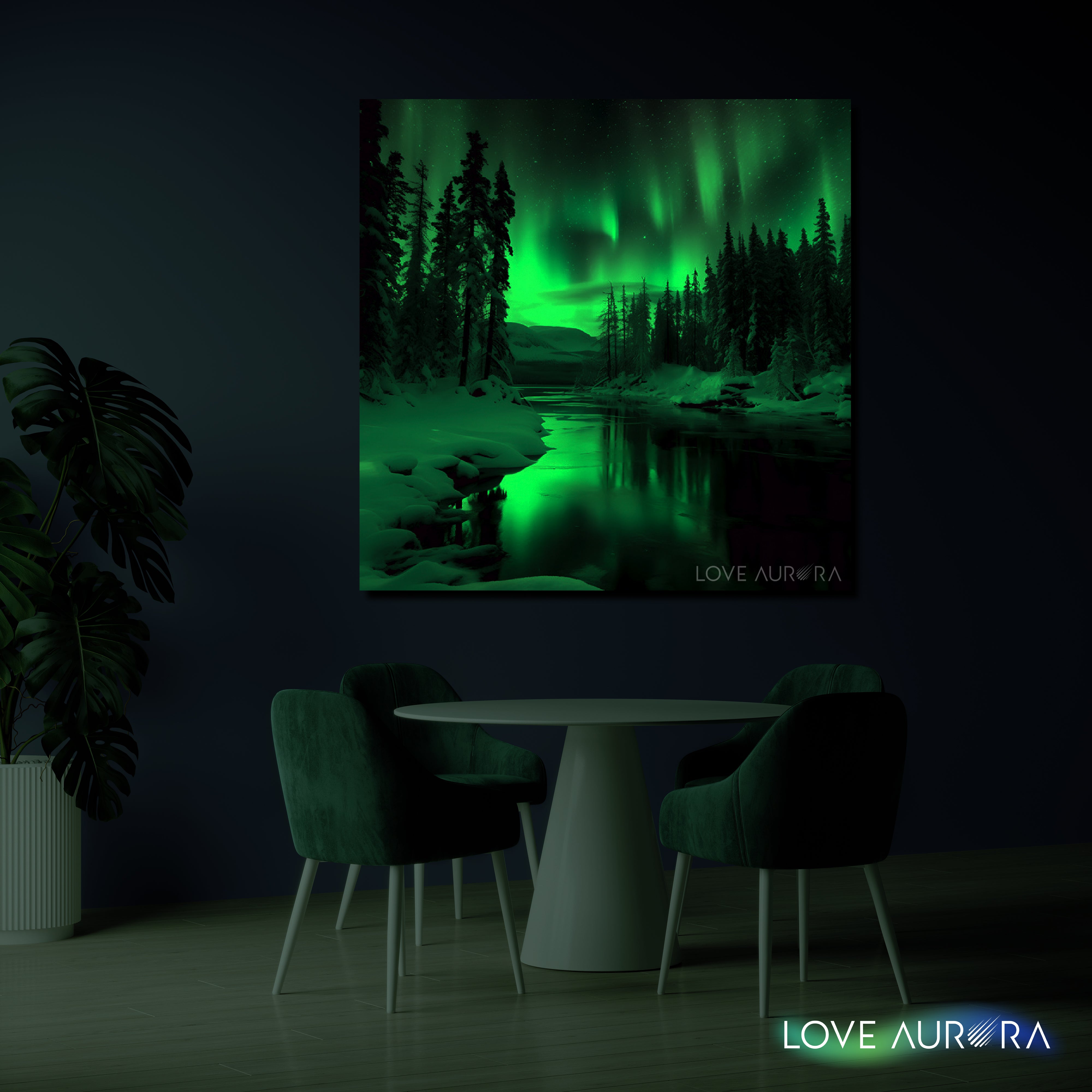 LoveMyAurora®  Glow in the dark painting (Tree of Life)