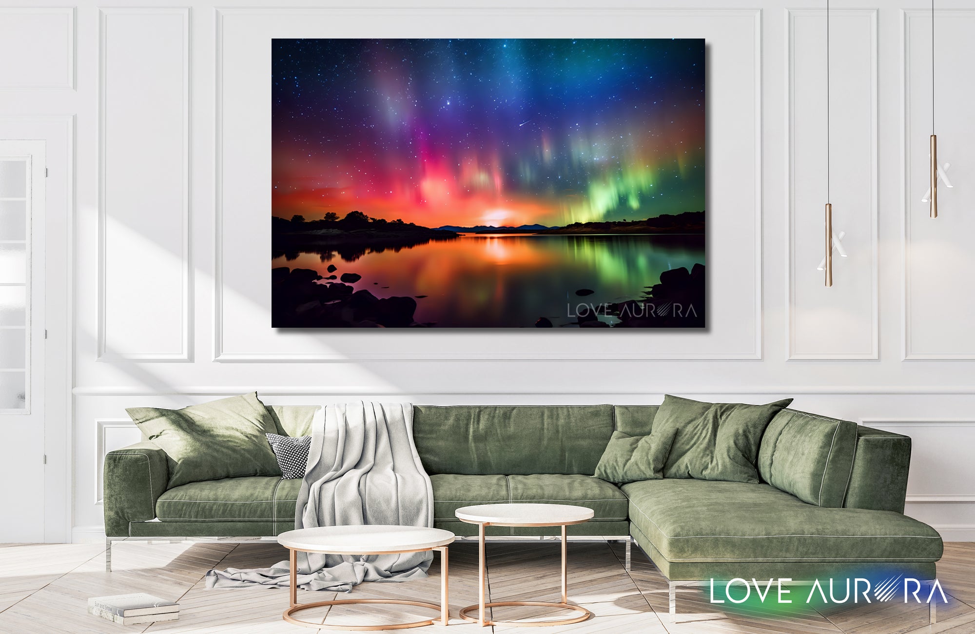 LoveMyAurora®  Glow in the dark painting (Dreamland)
