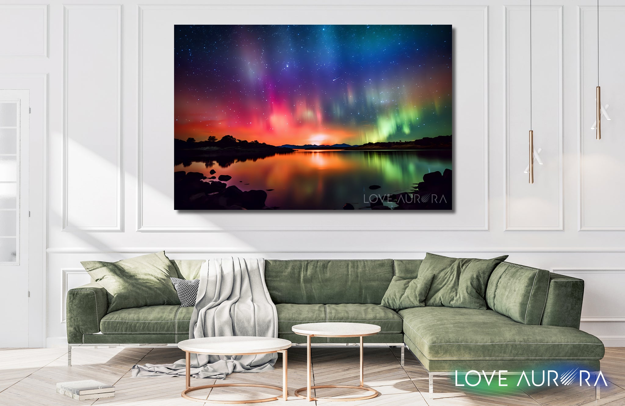 LoveMyAurora®  Glow in the dark painting (Dreamland)