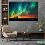 LoveMyAurora®  Glow in the dark painting (Echo of Tranquility 01)