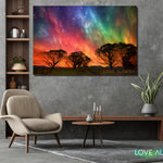 LoveMyAurora®  Glow in the dark painting (Echo of Tranquility 02)