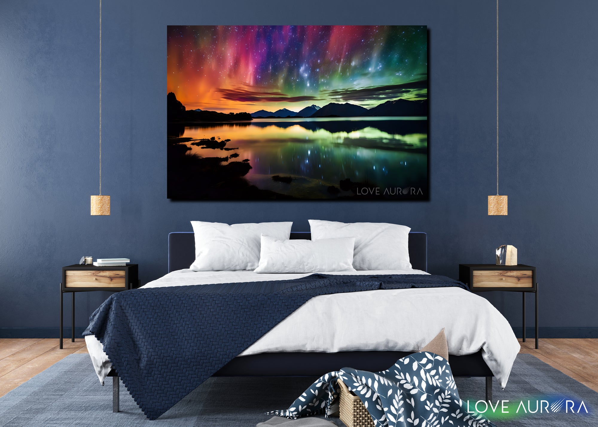 LoveMyAurora®  Glow in the dark painting (Poem of Nature)