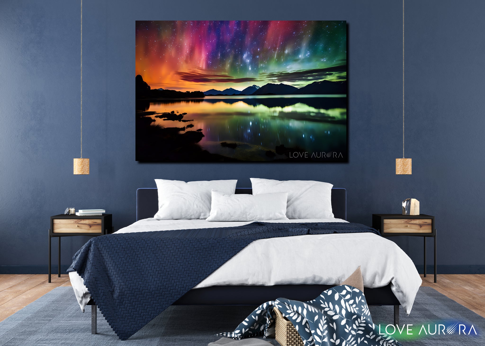 LoveMyAurora®  Glow in the dark painting (Poem of Nature)