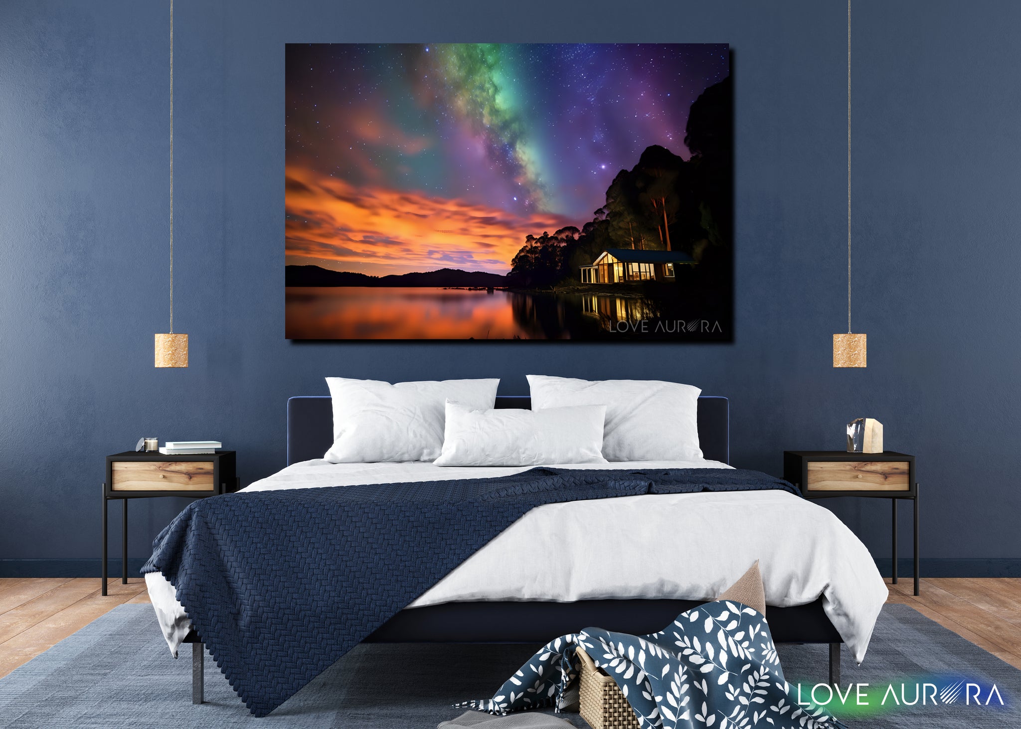 LoveMyAurora®  Glow in the dark painting (Symphony Of Emotions)