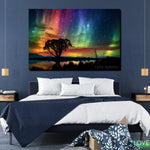 LoveMyAurora®  Glow in the dark painting  (Longing Under the Starry Sky)