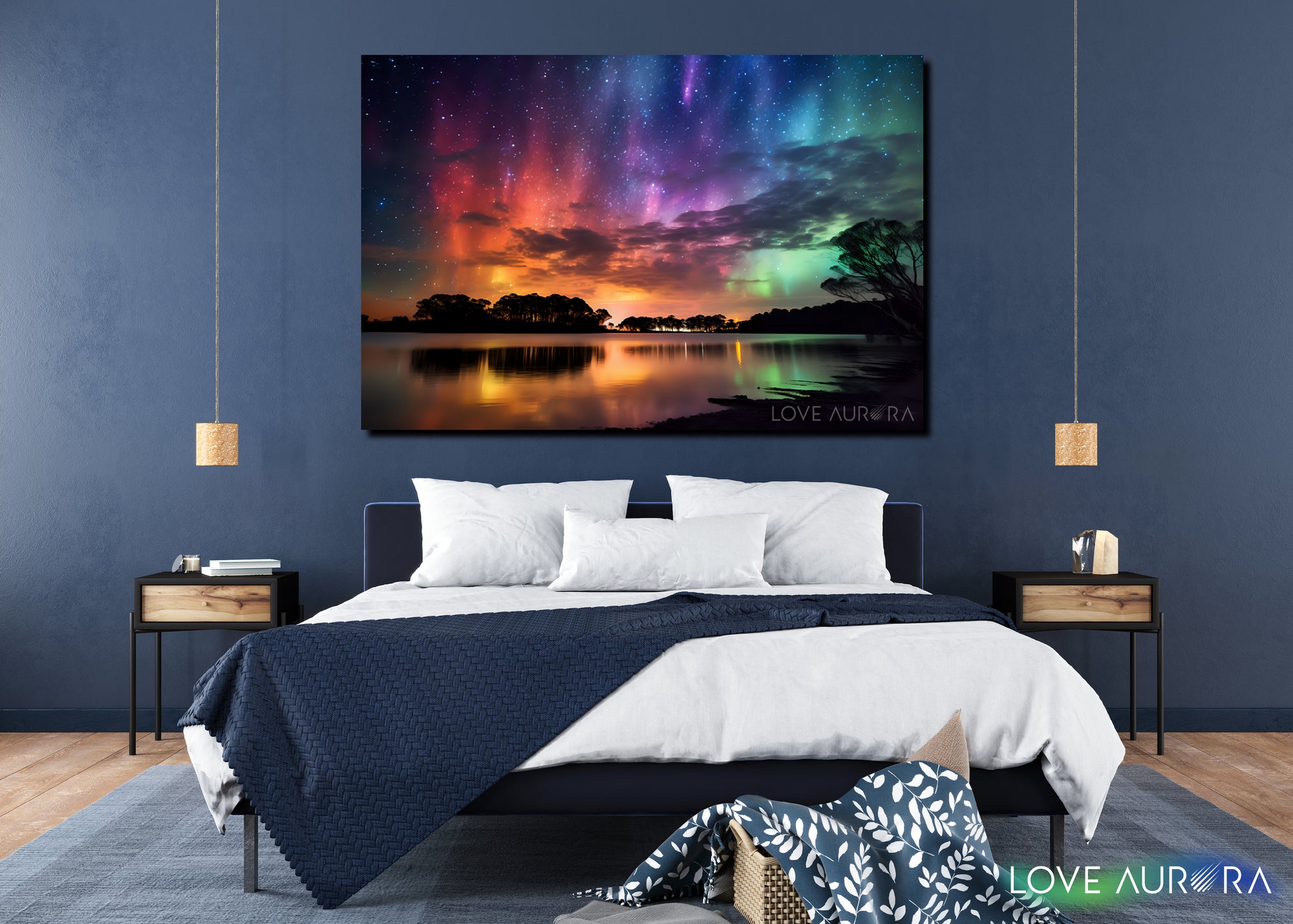 LoveMyAurora®  Glow in the dark painting (Canvas of Life)