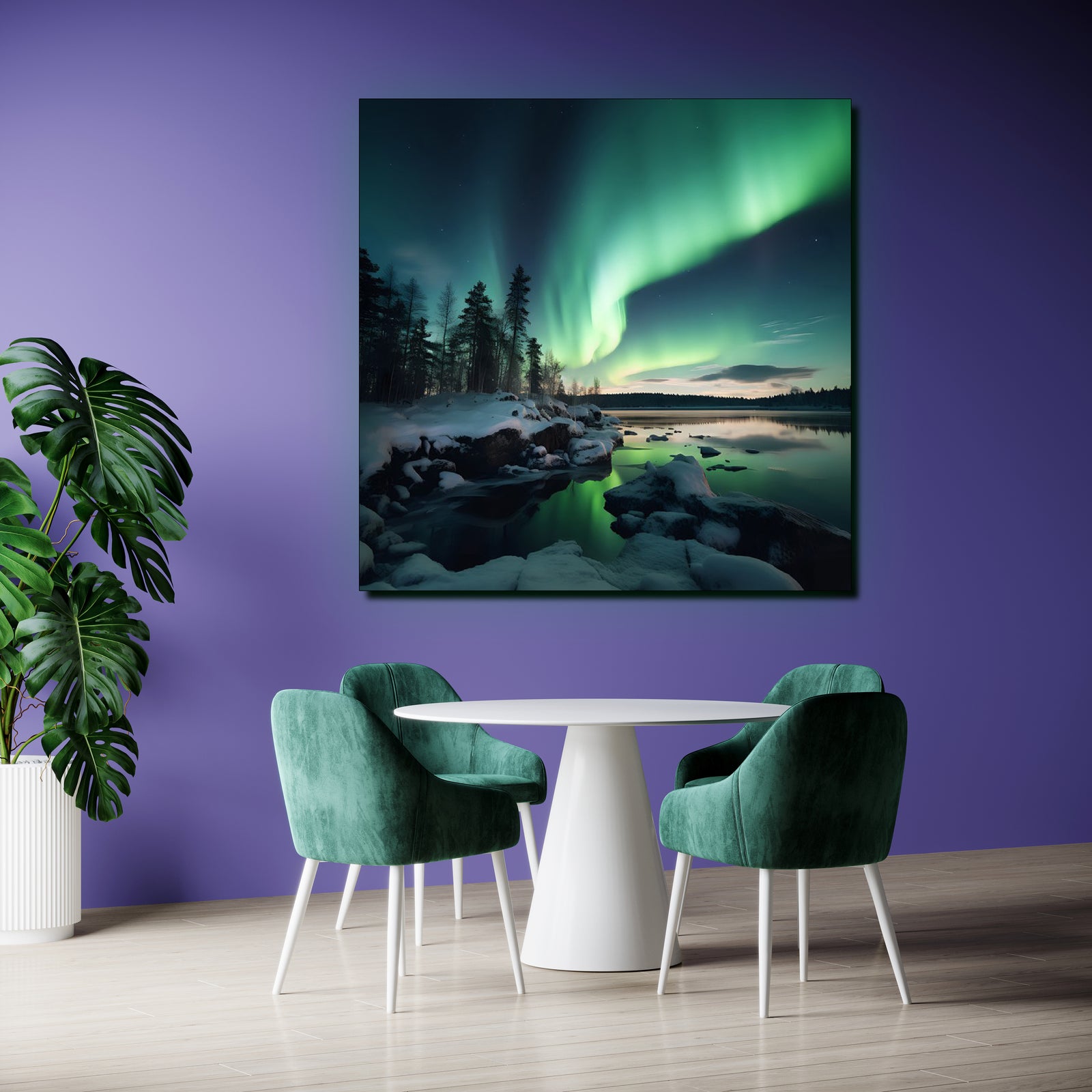 LoveMyAurora®  Glow in the dark painting (Secrets of the Forest 04)
