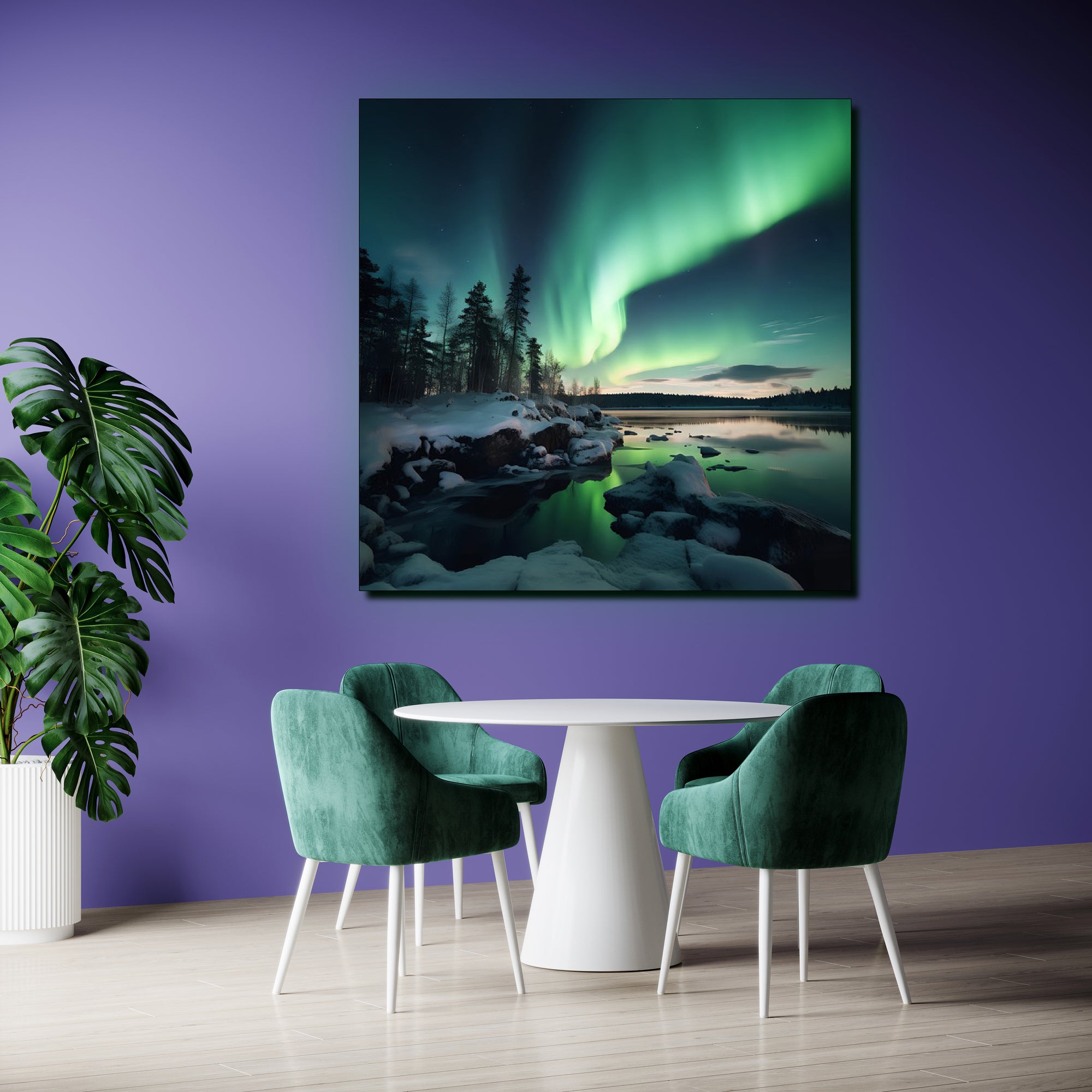 LoveMyAurora®  Glow in the dark painting (Secrets of the Forest 04)