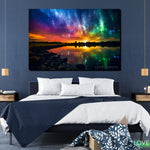 LoveMyAurora®  Glow in the dark painting (Fountain of Inspiration)