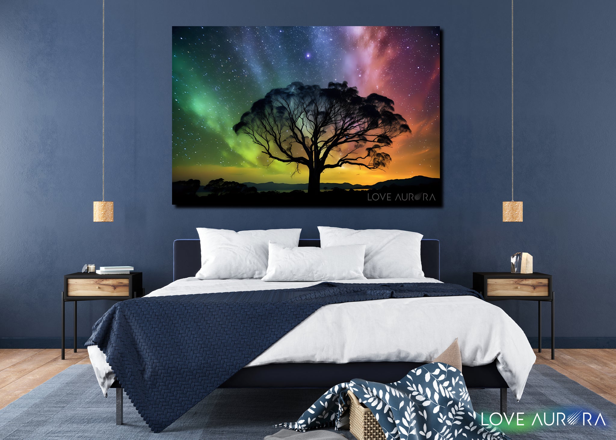 LoveMyAurora®  Glow in the dark painting (Lonely Dancer)