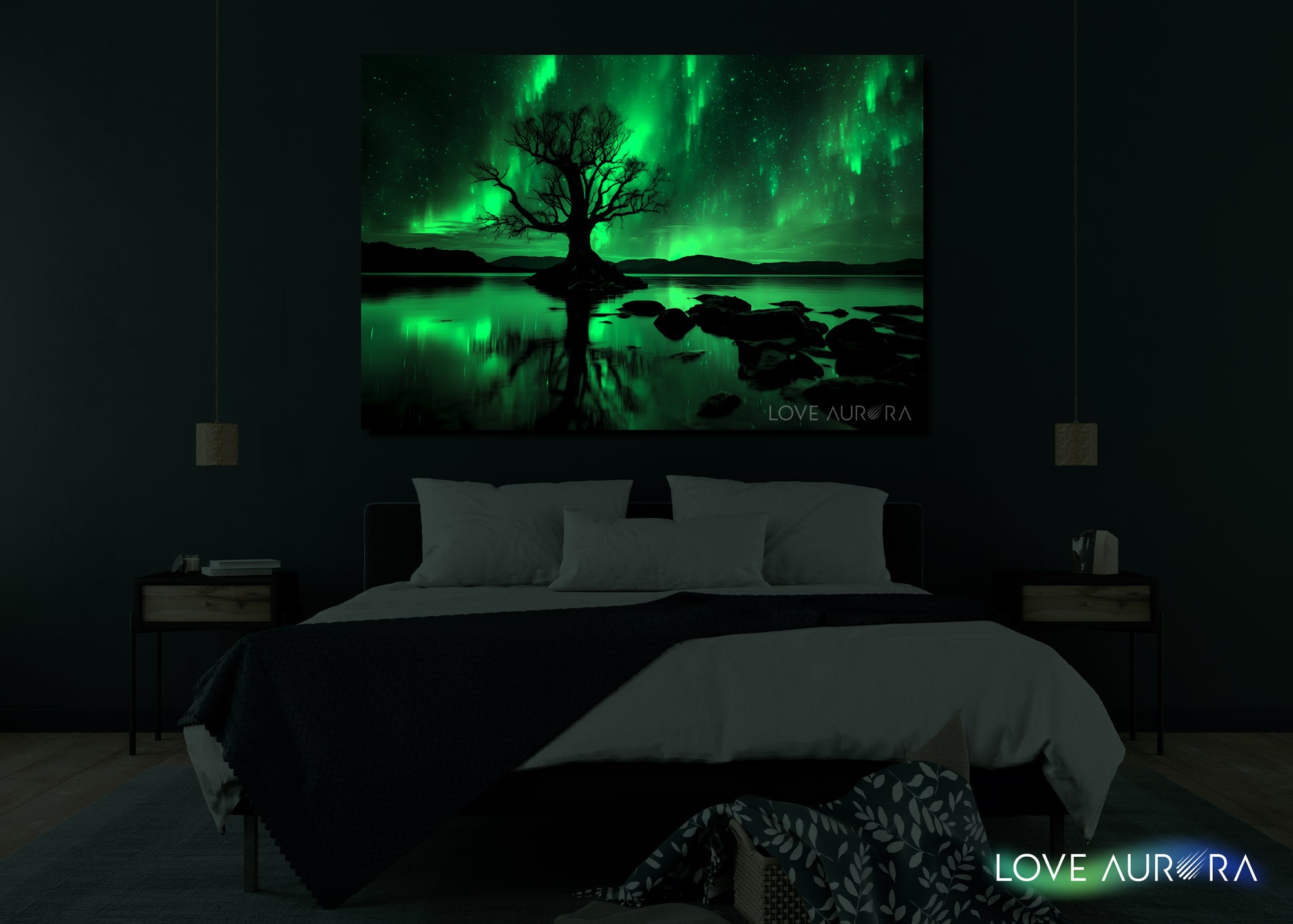 LoveMyAurora®  Glow in the dark painting (Dancer 02)