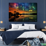 LoveMyAurora®  Glow in the dark painting (Whispers of Dawn)