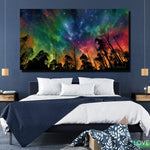 LoveMyAurora®  Glow in the dark painting (Imprint of Time  )