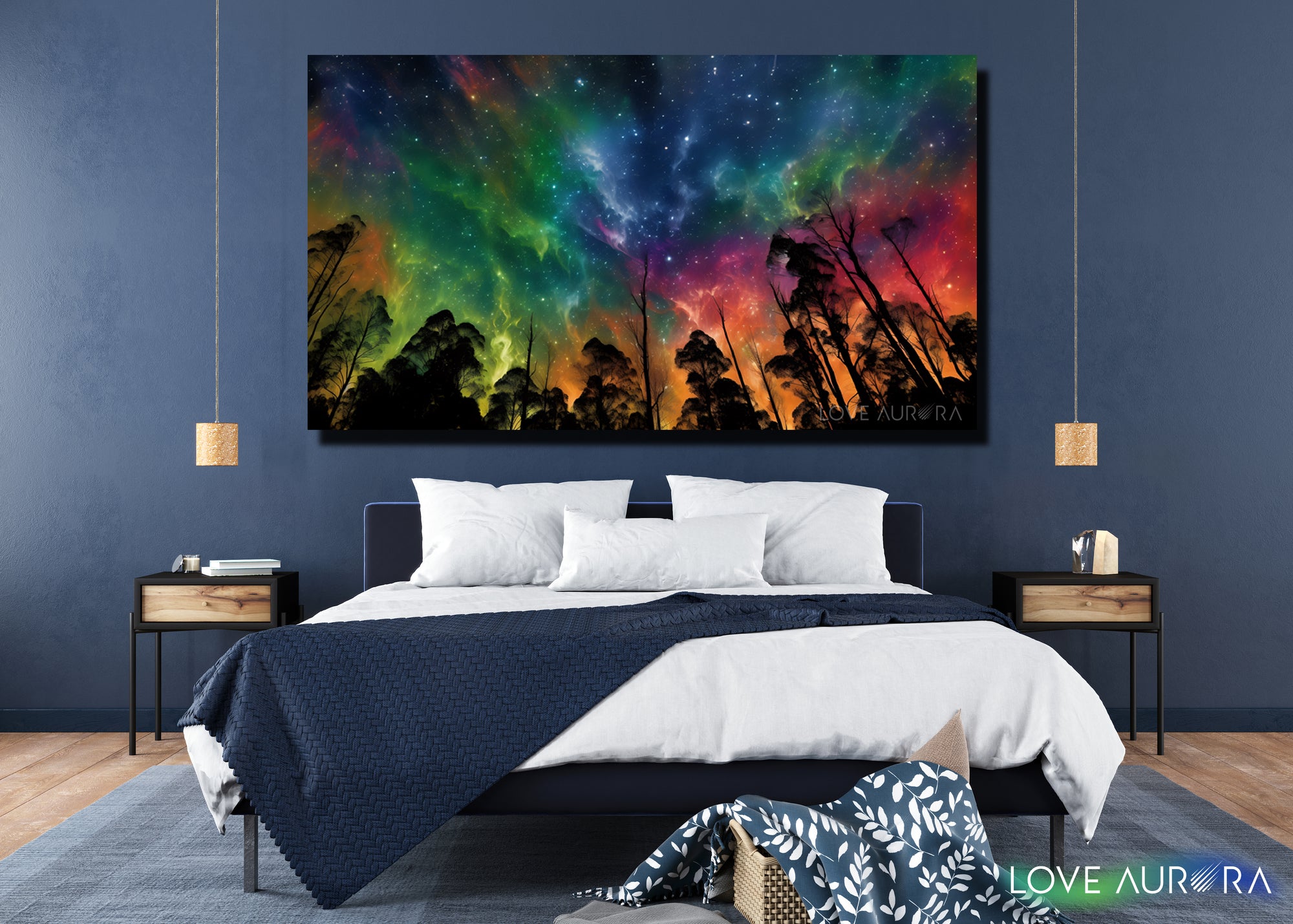 LoveMyAurora®  Glow in the dark painting (Imprint of Time  )